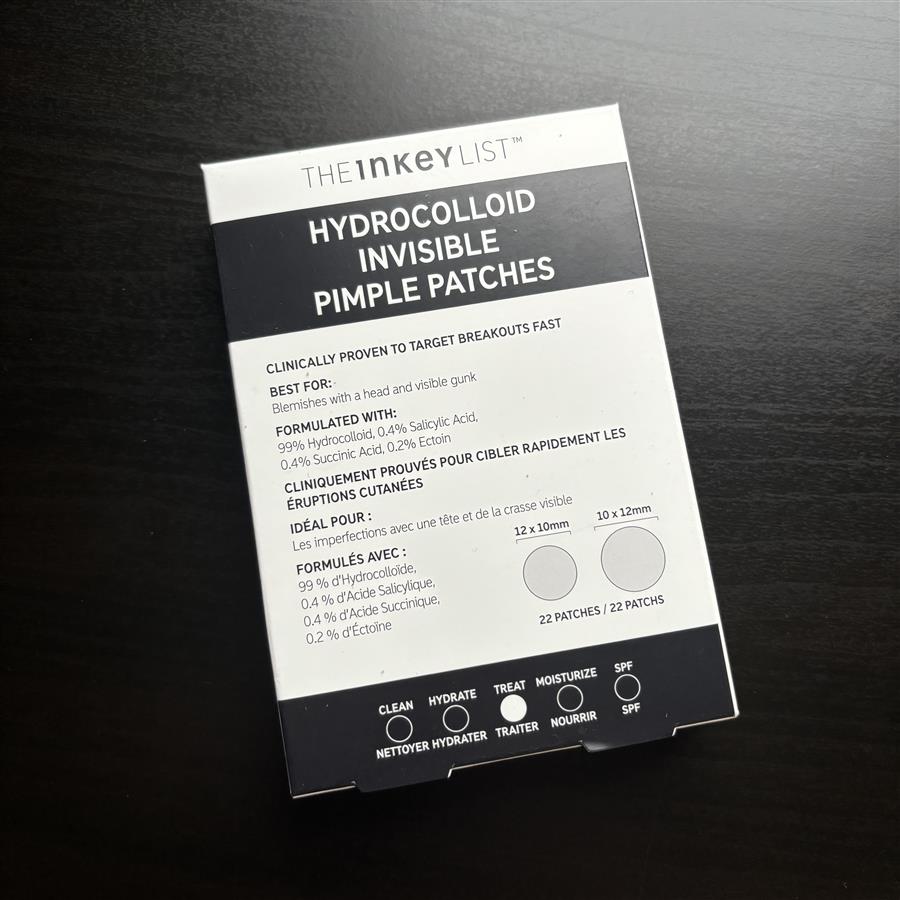 The Inkey List - Hydrocolloid Invisible Patches